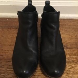 Lucky brand black Basel booties